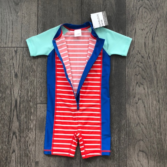 Hanna Andersson Hanna Rash Guard baby’s Suit. - Picture 5 of 7